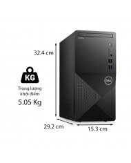 PC DELL VOSTRO 3910 (I3-12100/8GB RAM/256GB SSD/WL+BT/K+M/OFFICE/WIN11) (71000335)