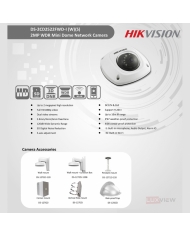 HIKVISION Camera IP DS-2CD2522FWD-I 2MP