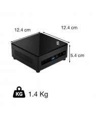 PC MINI MSI CUBI B183 (I5-10210U/BAREBONE/WL+BT/NO OS) (CUBI510M-091BVN-B51021UXX)